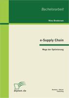 e-Supply Chain: Wege der Optimierung 3863413075 Book Cover