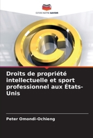 Droits de propriété intellectuelle et sport professionnel aux États-Unis 6207375467 Book Cover