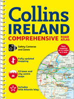 Collins Ireland Comprehensive Road Atlas 0008270333 Book Cover