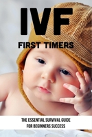 IVF First Timers: The Essential Survival Guide For Beginners Success: Self-Care Tips For Ivf Treatment B094TCWKJG Book Cover