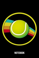 Notebook: Tennis Notebook Blank Line Journal Lined with Lines 6x9 120 Pages Checklist Record Book Take Notes Tennis Player Sports Planner Paper Christmas Gift for Tennis Lover Gifts 1708070915 Book Cover