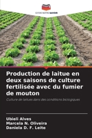Production de laitue en deux saisons de culture fertilisée avec du fumier de mouton 6206418294 Book Cover