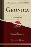 Geonica; Volume 2 1018849165 Book Cover