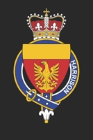 Harrison: Harrison Coat of Arms and Family Crest Notebook Journal (6 x 9 - 100 pages) 1673954073 Book Cover