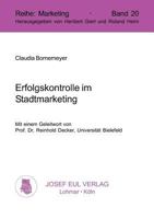 Erfolgskontrolle Im Stadtmarketing 3890129641 Book Cover