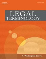 Legal Terminology 1401820123 Book Cover
