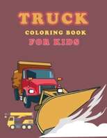 Truck Coloring Book for Kids: Trucks, garbage truck Planes and Cars activity books for preschool - coloring book for Boys, Girls, Fun, ... book for kids ages 2-4 4-8) B08WZBZ4GJ Book Cover