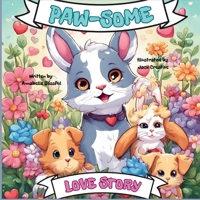 Paw-Some Love Story!: Tales of Friendship: Coloring Book with 8 Animal Stories and Extra Coloring Pages. Educates and Entertains! B0CVHNXFH1 Book Cover