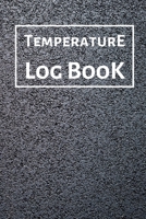 Temperature Log Book: Food Temperature Log Sheet, Temperature Check Sheet, Fridge Temperature Record Sheet Template, Temperature Recorder 1675890943 Book Cover