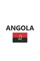 Angola: Flag Country Africa African Stylish Sketchbook Journal for Drawing, Sketching, Doodling, & Painting Art Book 6x9 Inches 120 Pages Gift 1660799015 Book Cover
