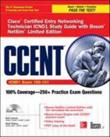 Ccent Cisco Certified Entry Networking Technician Icnd1 Study Guide (Exam 100-101) with Boson Netsim Limited Edition 0071838392 Book Cover