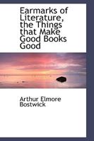 Earmarks of Literature 0469818980 Book Cover
