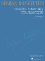 Selections From the Beggar's Opera, Realizations by Benjamin Britten Various Voices 1423451872 Book Cover