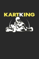 Kartking: 6x9 Kart Racing - dotgrid - dot grid paper - notebook - notes 1695100476 Book Cover