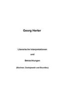 Literarische Interpretationen und Betrachtungen: Büchner, Dostojewski und Bourdieu) 3749468281 Book Cover