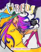 Arwen's Dolls Circus: Adult Colouring Book B09BF9GJRX Book Cover
