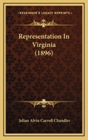 Representation In Virginia 0548844690 Book Cover