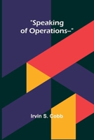 Speaking of Operations-- 9361476432 Book Cover