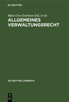 Allgemeines Verwaltungsrecht 3110132389 Book Cover