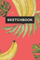 Sketchbook: Banana Food Pattern Paint Cute Design 179412263X Book Cover