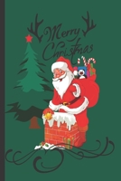 Merry Christmas: Christmas Gift Journal: Cute Blank lined Notebook Journal to Write in for family and friends 1706363338 Book Cover
