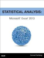 Statistical Analysis: Microsoft Excel 2013 0789753111 Book Cover