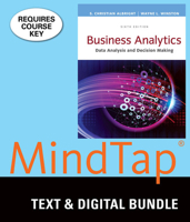 Bundle: Business Analytics: Data Analysis & Decision Making, Loose-Leaf Version, 6th + MindTap Business Statistics, 2 terms (12 months) Printed Access Card 1337358444 Book Cover