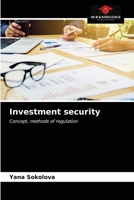 Investment security: Concept, methods of regulation 6203056782 Book Cover