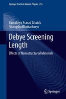 Debye Screening Length 3319013386 Book Cover