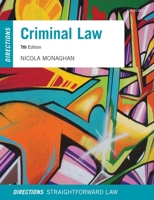 Criminal Law Directions 7th Edition 0192855379 Book Cover