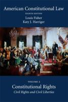 American Constitutional Law, Volume 1: Constitutional Structures 1594606250 Book Cover