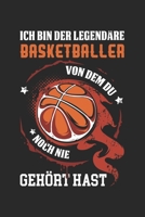 Ich Bin Der Legend�re Basketballer Von Dem Du Noch Nie Geh�rt Hast: Din A5 Heft Kariert (Karos) F�r Jeden Basketball Basketballspieler Notizbuch Tagebuch Planer Coach Team Notiz Buch Geschenk Mannscha 1678947229 Book Cover