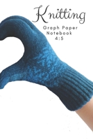 Knitting Graph Paper Notebook: Keeping Your Knitting Projects Organised B083XTG5LS Book Cover