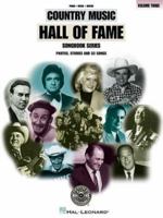 Country Music Hall of Fame Series (Piano, Vocal, Guitar) 079356767X Book Cover