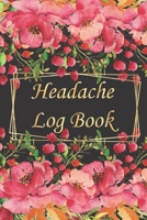 Headache Log Book: migraine tracking journal (60 days of monitoring symptoms, triggers, pain levels, relief measurements record keeper) 1654905836 Book Cover