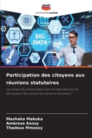 Participation des citoyens aux réunions statutaires (French Edition) 6208307414 Book Cover