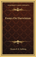 Essays on Darwinism 9354944892 Book Cover