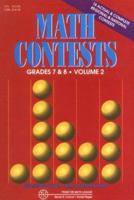 Math Contests--Grades 7 and 8: School Years: 1982-83 Through 1990-91 0940805057 Book Cover