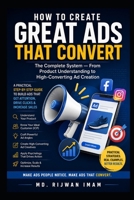 How to Create Great Ads That Convert: The Complete System for Understanding Your Product, Crafting Powerful Ad Creatives, and Creating High-Converting Advertising Campaigns B0HFG3M8ZC Book Cover