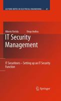 IT Security Management: IT Securiteers - Setting up an IT Security Function 9048188814 Book Cover