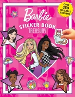 Phidal - Mattel Barbie Sticker Book Treasury Activity Book for Kids Children Toddlers Ages 3 and Up, Holiday Christmas Birthday Gift 2764355777 Book Cover