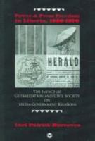 Power And Press Freedom In Liberia, 1830-1970: The Impact Of Globalization And Civil Society On Media-government Relations 159221293X Book Cover