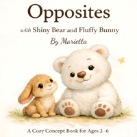Opposite with Shiny Bear and Fluffy Bunny: A Cozy Concept Book for Ages 3-6 B0GPN3ZXWR Book Cover