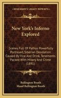 New York's Inferno Explored. Scenes Full of Pathos Powerfully Portrayed-Siberian Desolation Caused by Vice and Drink-Tenements Packed With Misery and Crime 143703733X Book Cover