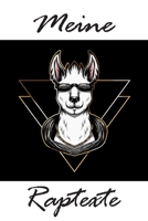 Meine Raptexte: Notizbuch | Songbook | Perfekt zum festhalten deiner Rhymes | Song - Writing | Geschenk für Rapper und Rapperinnen (German Edition) 1675952620 Book Cover