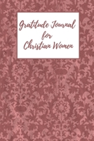 Gratitude Journal for Christian Women: Includes Quotes from Scripture and Inspiring phrases in Beautiful Lettering and Coloring Pages surrounding the ... Burgundy damask (Vintage Feel Journals) 1706889313 Book Cover
