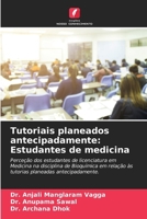 Tutoriais planeados antecipadamente: Estudantes de medicina 6208136091 Book Cover