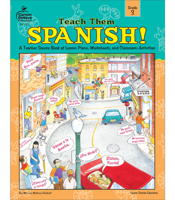 Teach Them Spanish!, Grade 3 1568228422 Book Cover