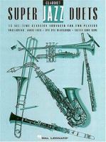 Super Jazz Duets Clarinet 0793549264 Book Cover