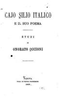 Cajo Silio Italico E Il Suo Poema 1532969074 Book Cover